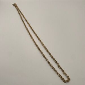 Whiting & Davis Gold-Tone Chain Necklace